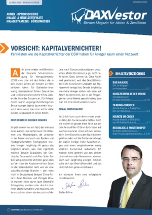 Börsenbrief DaxVestor